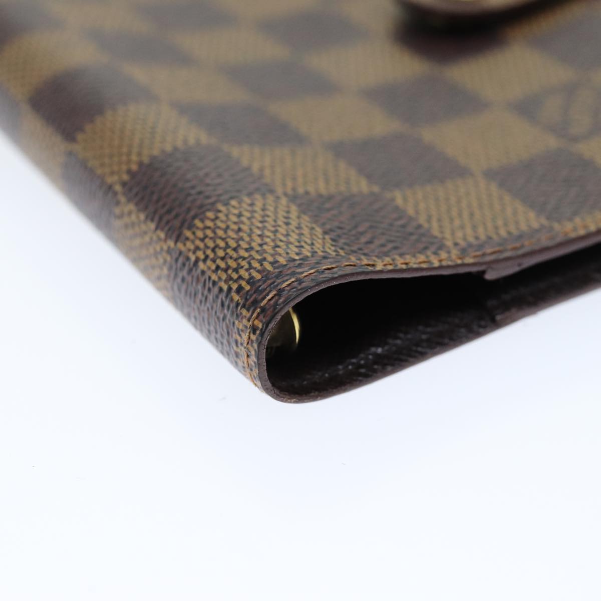 LOUIS VUITTON Damier Ebene Agenda PM Day Planner Cover R20700 LV bs14380