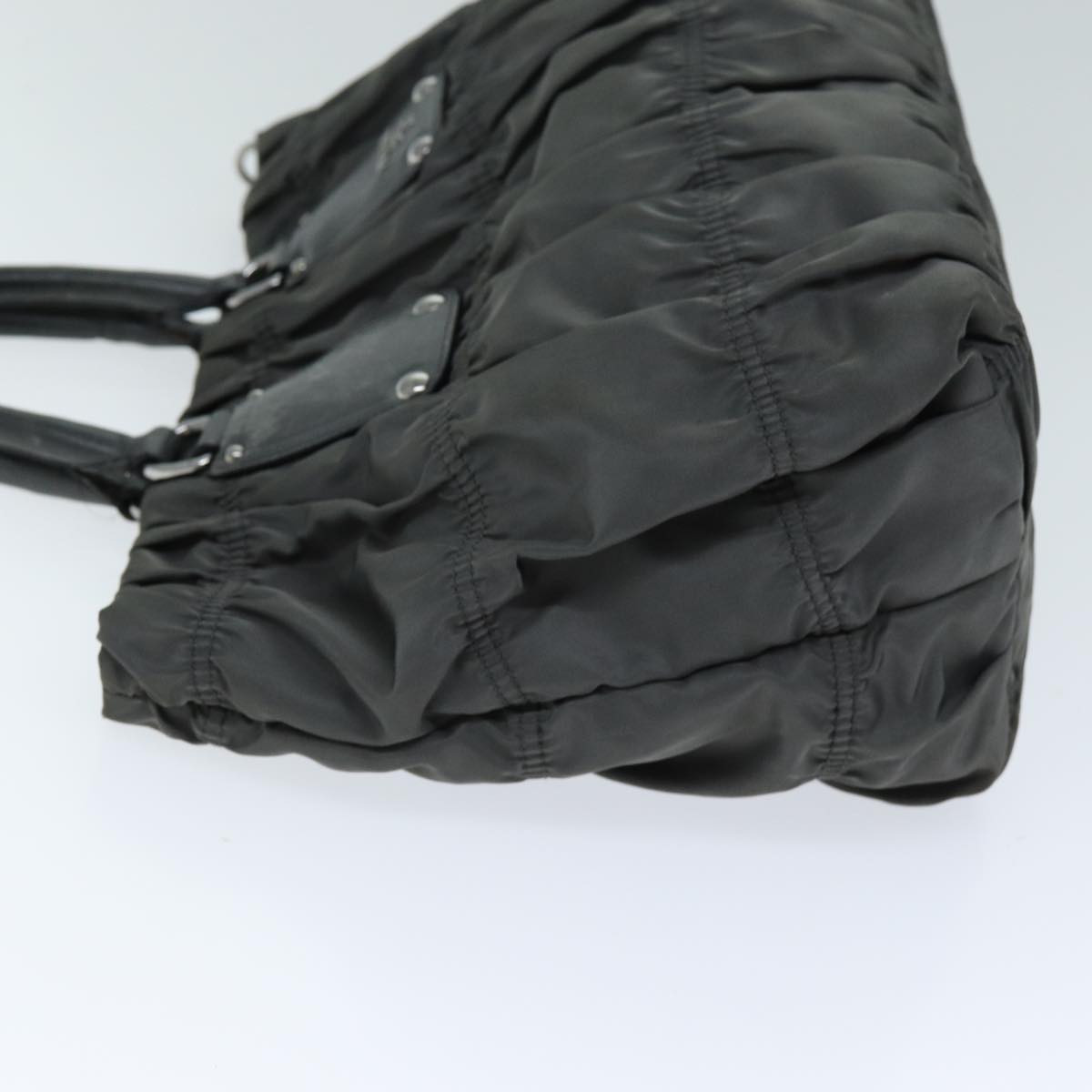 Luxury PradaHand Bag Nylon Gray bs14395