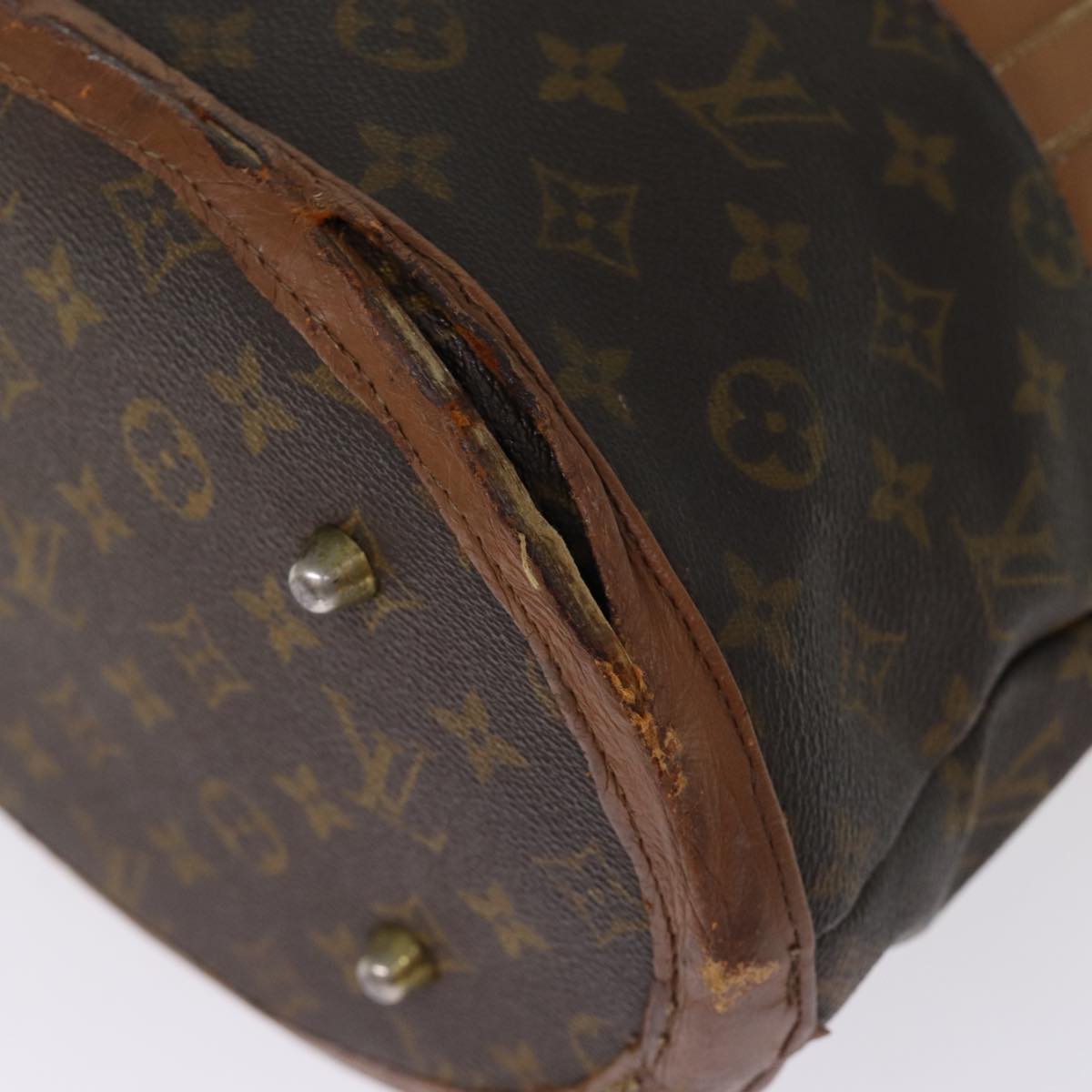LOUIS VUITTON Monogram Bucket GM Shoulder Bag M42236 LV bs14410