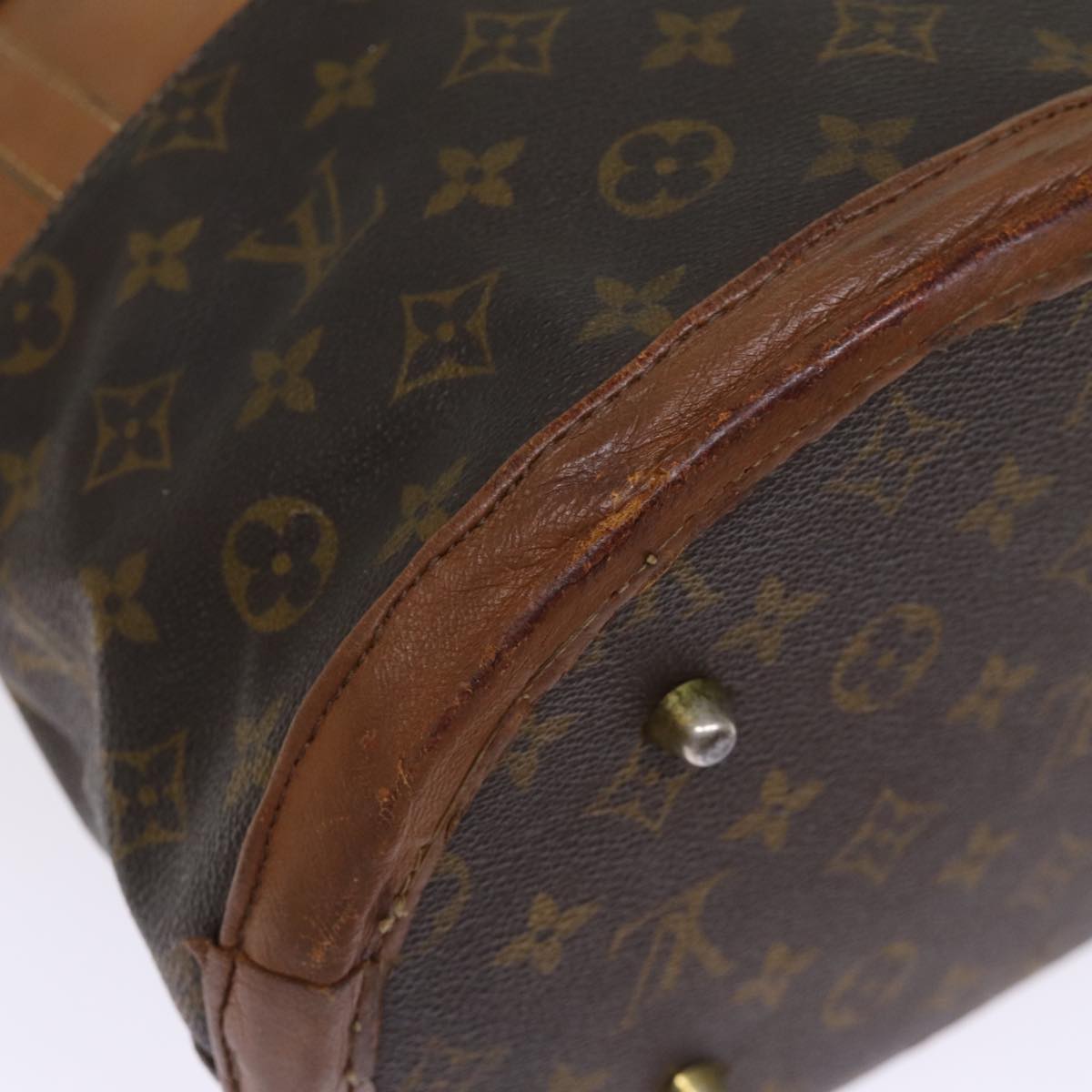 LOUIS VUITTON Monogram Bucket GM Shoulder Bag M42236 LV bs14410