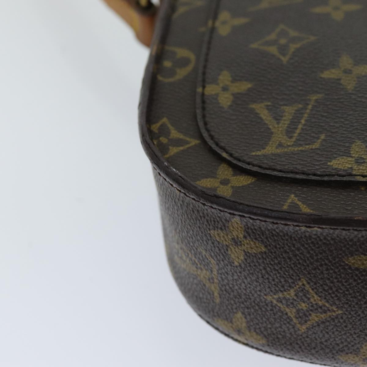 LOUIS VUITTON Monogram Saint Cloud GM Shoulder Bag M51242 LV bs14415