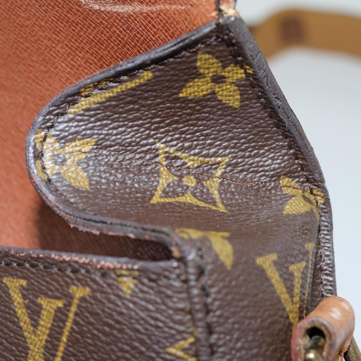 LOUIS VUITTON Monogram Saint Cloud GM Shoulder Bag M51242 LV bs14415