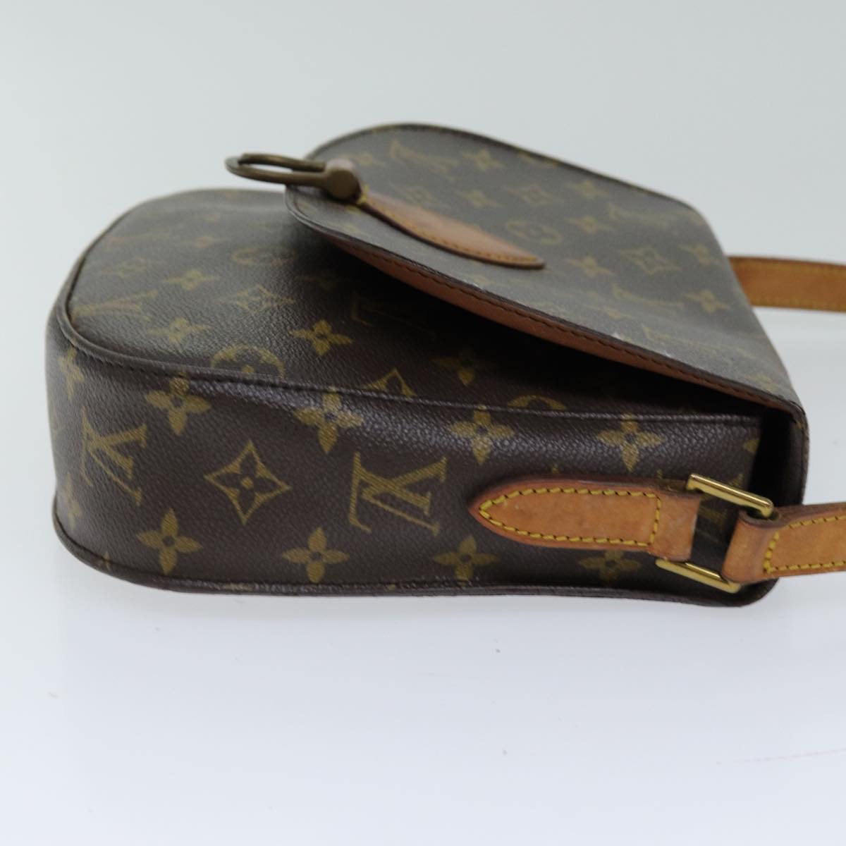 LOUIS VUITTON Monogram Saint Cloud GM Shoulder Bag M51242 LV bs14415