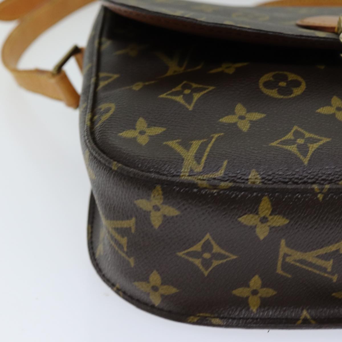 LOUIS VUITTON Monogram Saint Cloud GM Shoulder Bag M51242 LV bs14416