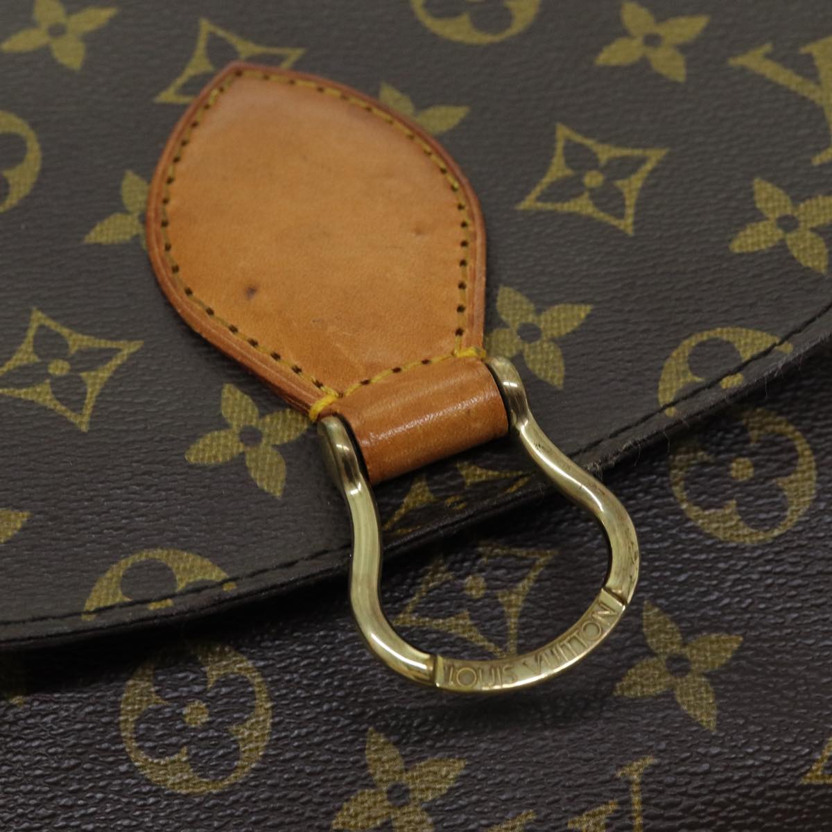 LOUIS VUITTON Monogram Saint Cloud GM Shoulder Bag M51242 LV bs14416