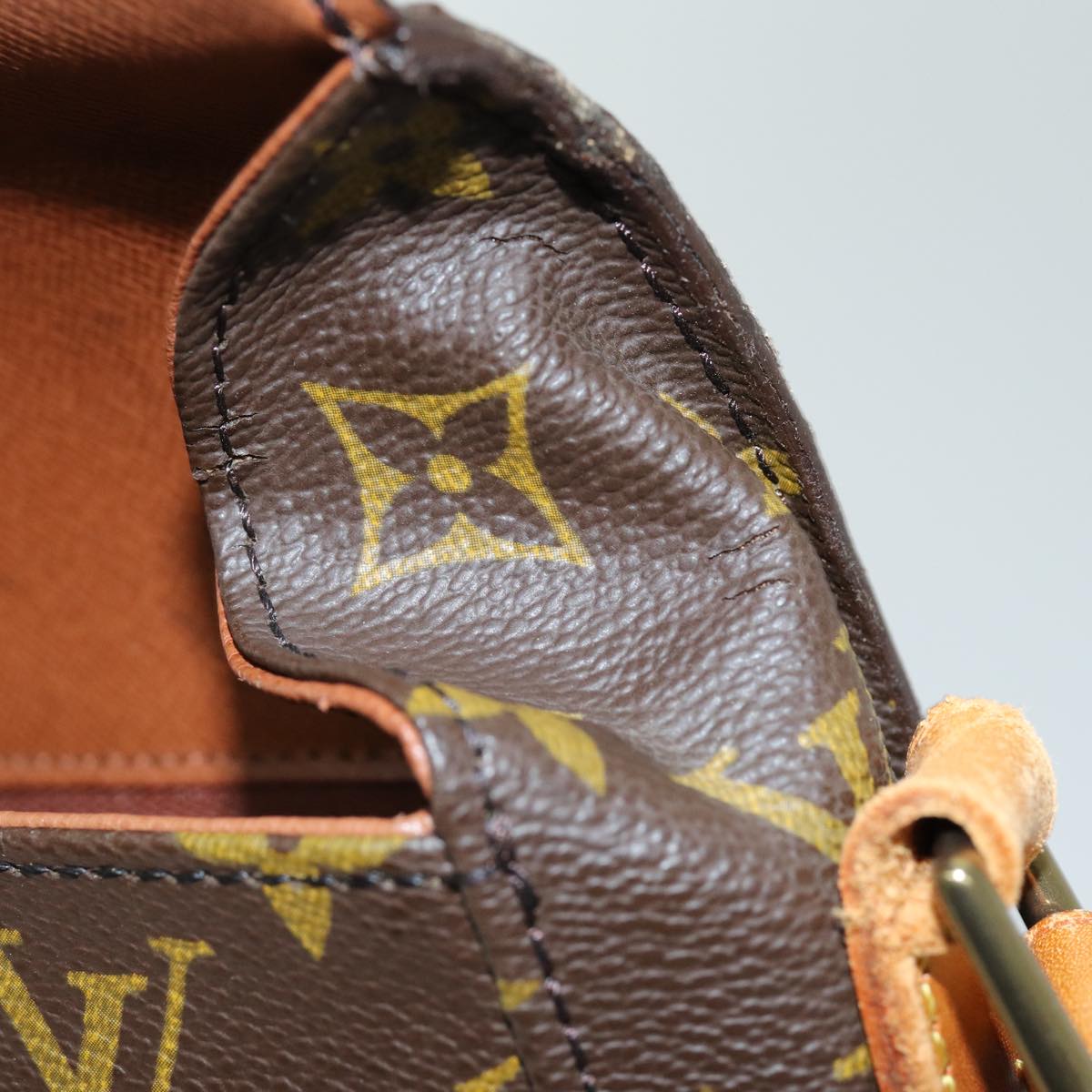LOUIS VUITTON Monogram Saint Cloud GM Shoulder Bag M51242 LV bs14416