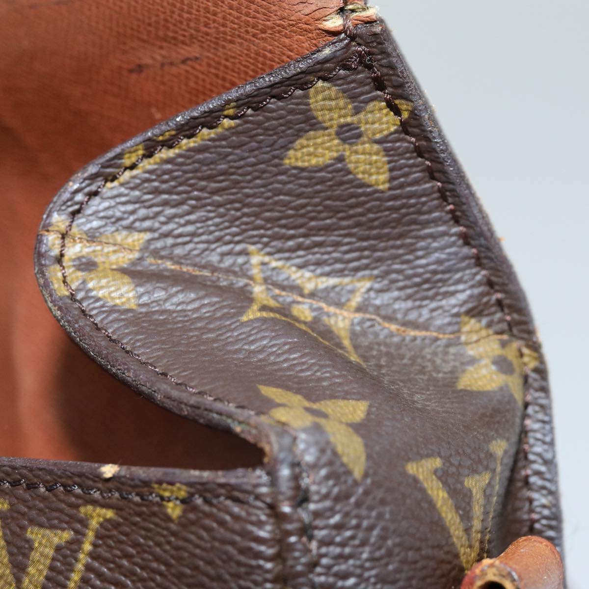 LOUIS VUITTON Monogram Saint Cloud GM Shoulder Bag M51242 LV bs14417