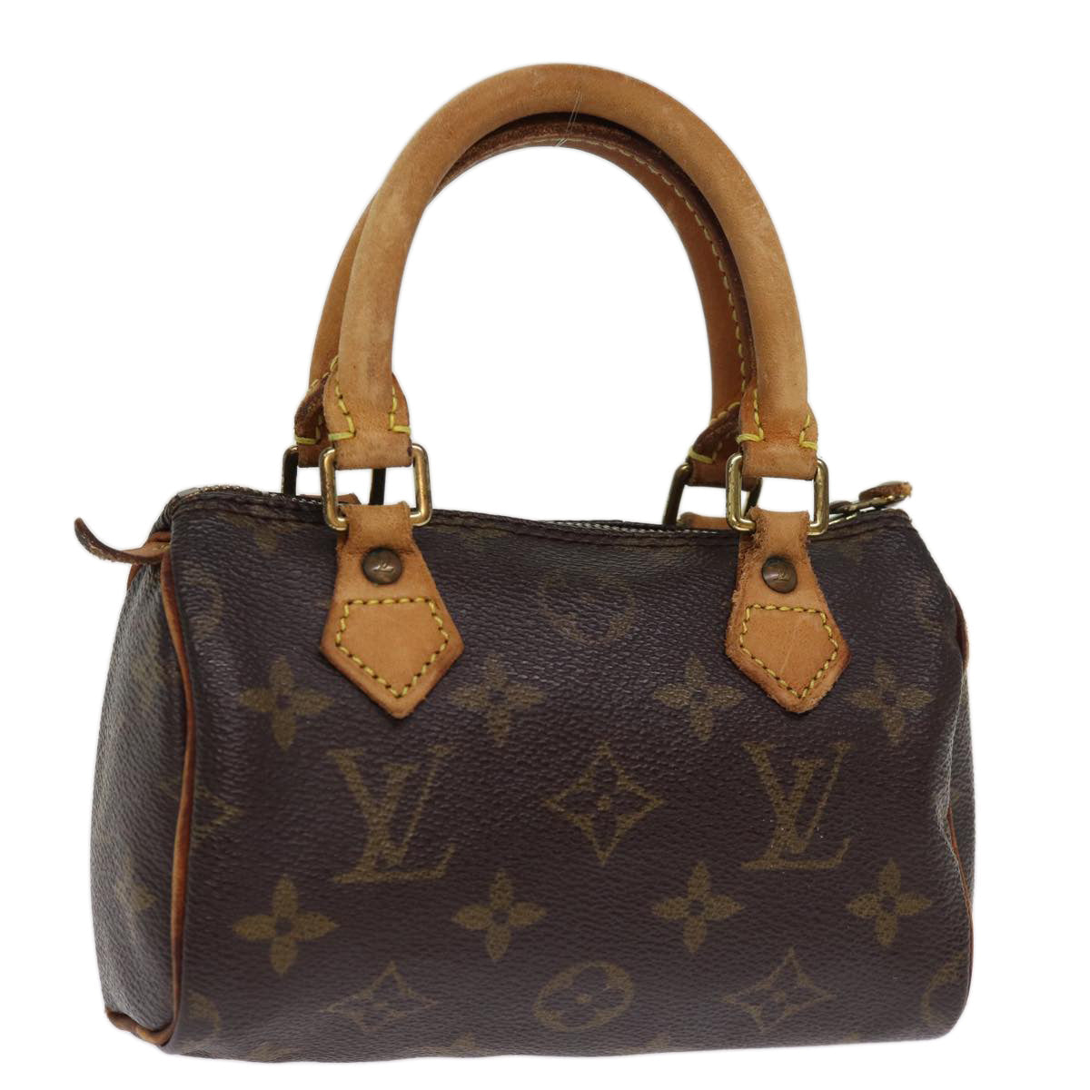 LOUIS VUITTON Monogram Mini Speedy Hand Bag M41534 LV bs14463