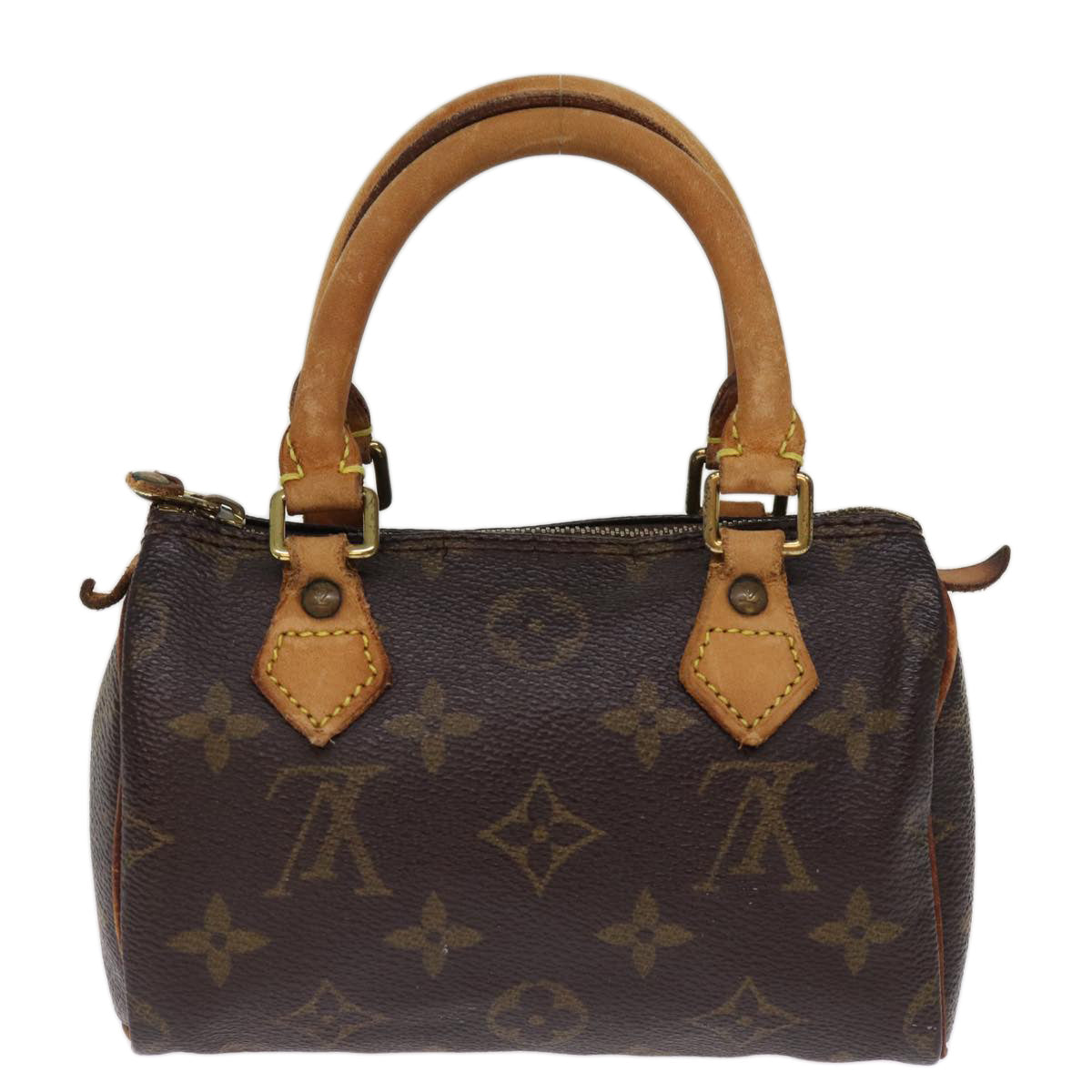 LOUIS VUITTON Monogram Mini Speedy Hand Bag M41534 LV bs14463