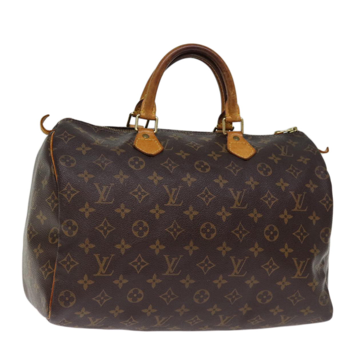 LOUIS VUITTON Monogram Speedy 35 Hand Bag M41524 LV bs14464