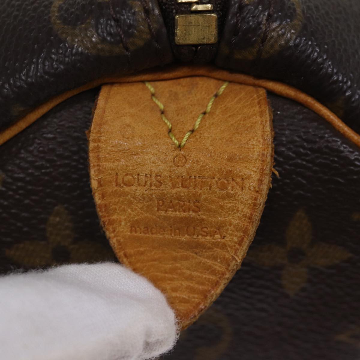 LOUIS VUITTON Monogram Speedy 35 Hand Bag M41524 LV bs14464