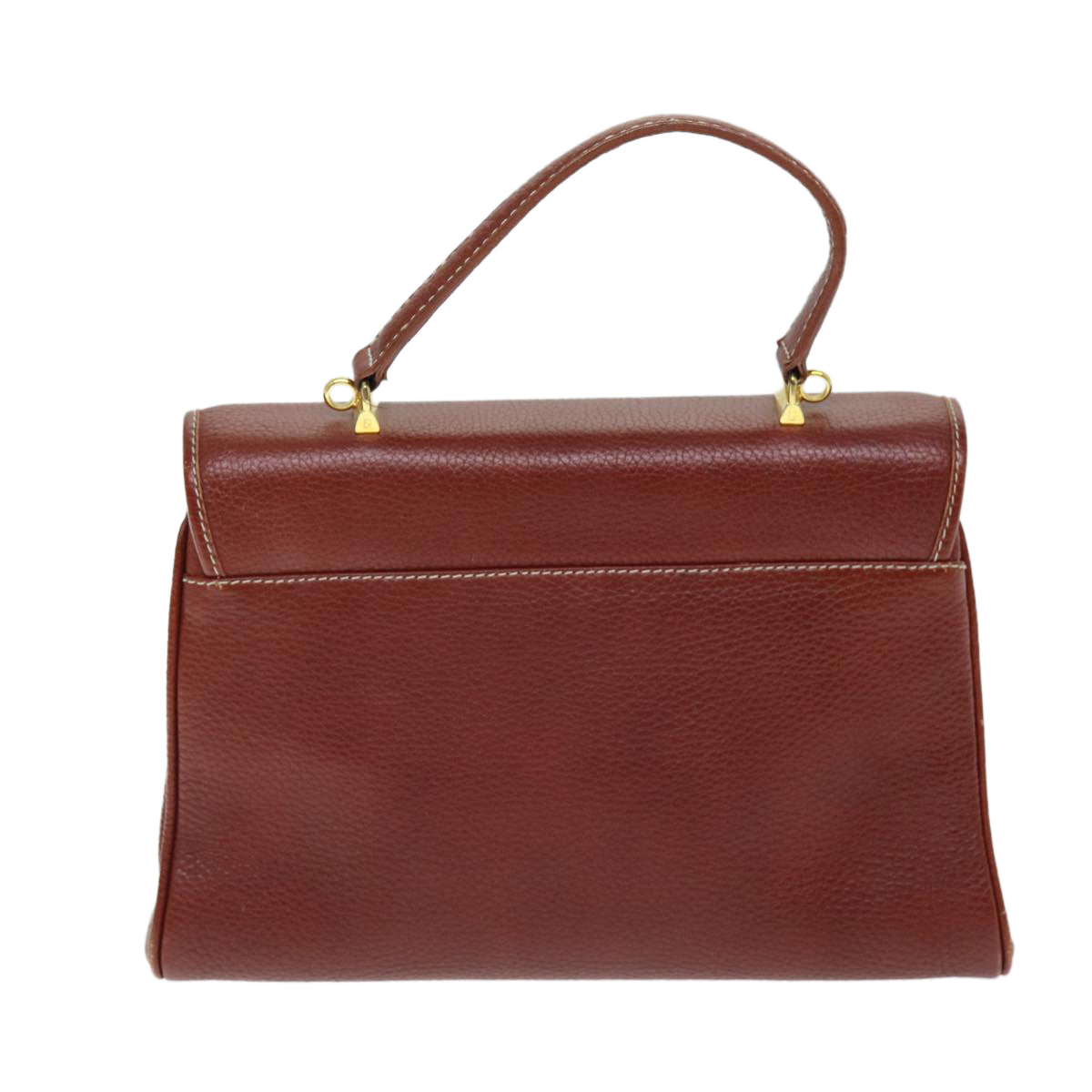 Luxury Fendi Hand Bag Leather Brownbs14477