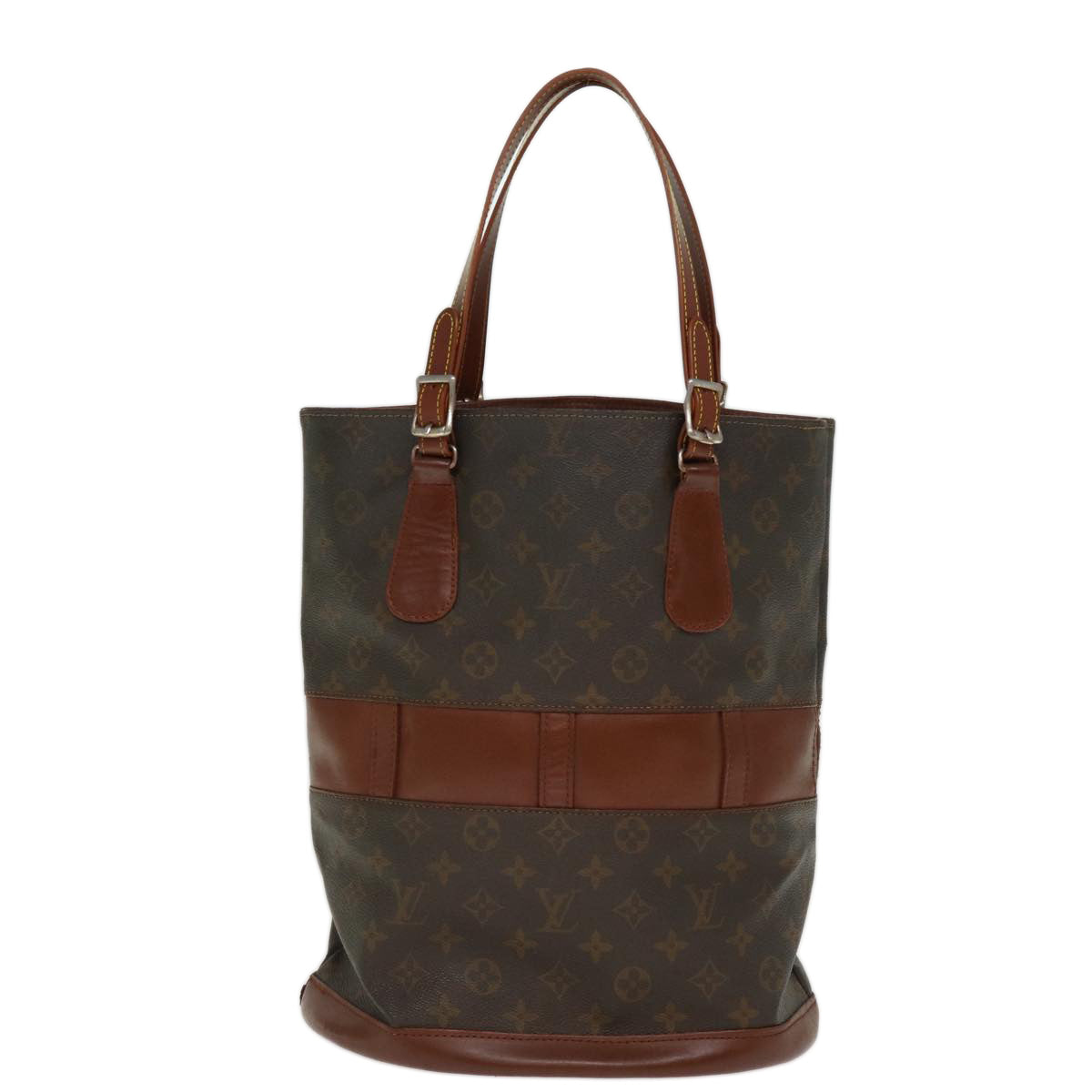 LOUIS VUITTON Monogram Bucket GM Shoulder Bag M42236 LV bs14496
