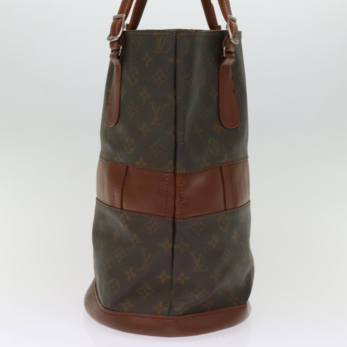 LOUIS VUITTON Monogram Bucket GM Shoulder Bag M42236 LV bs14496