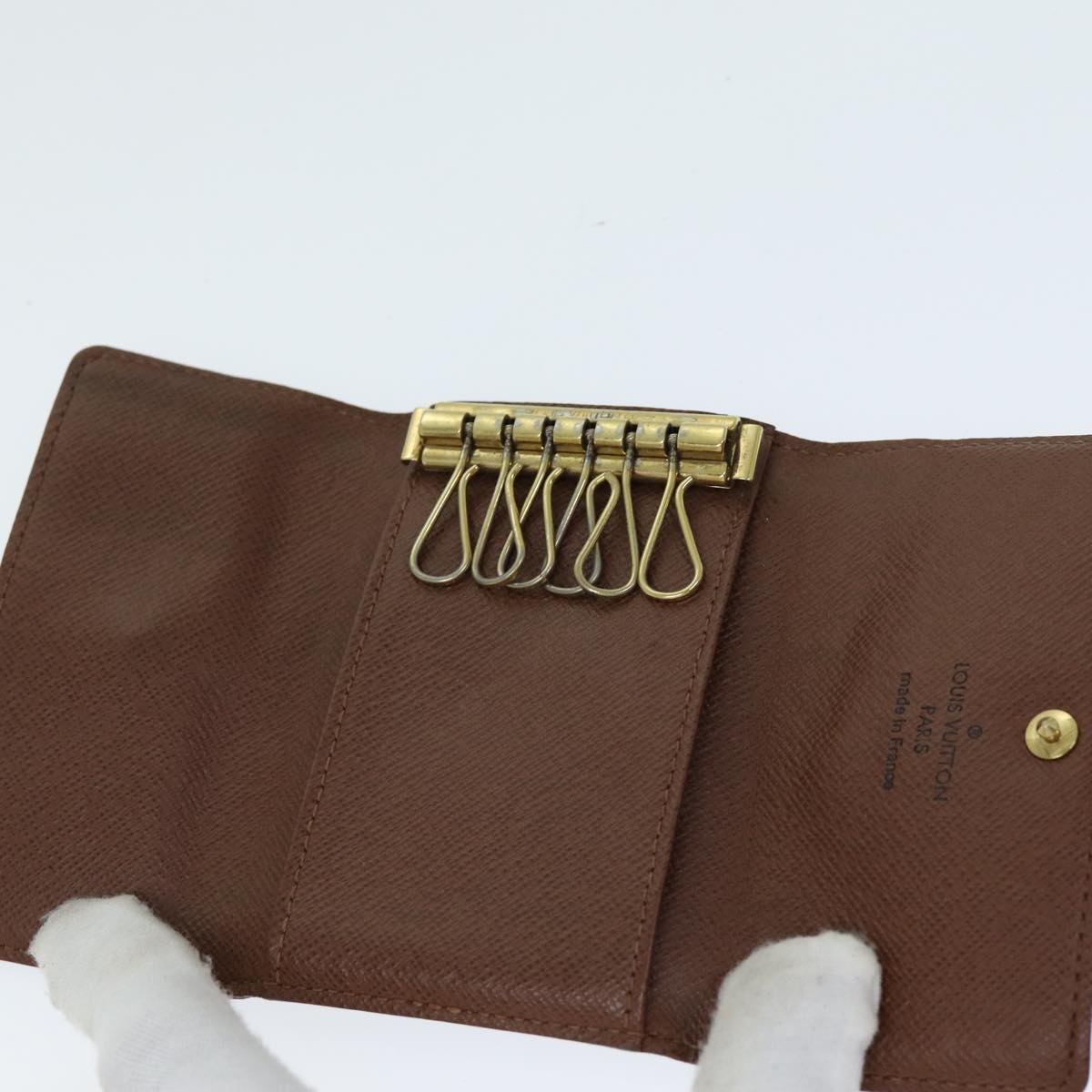 LOUIS VUITTON Monogram Multi Cles 6 Key Case M62630 LV bs14504