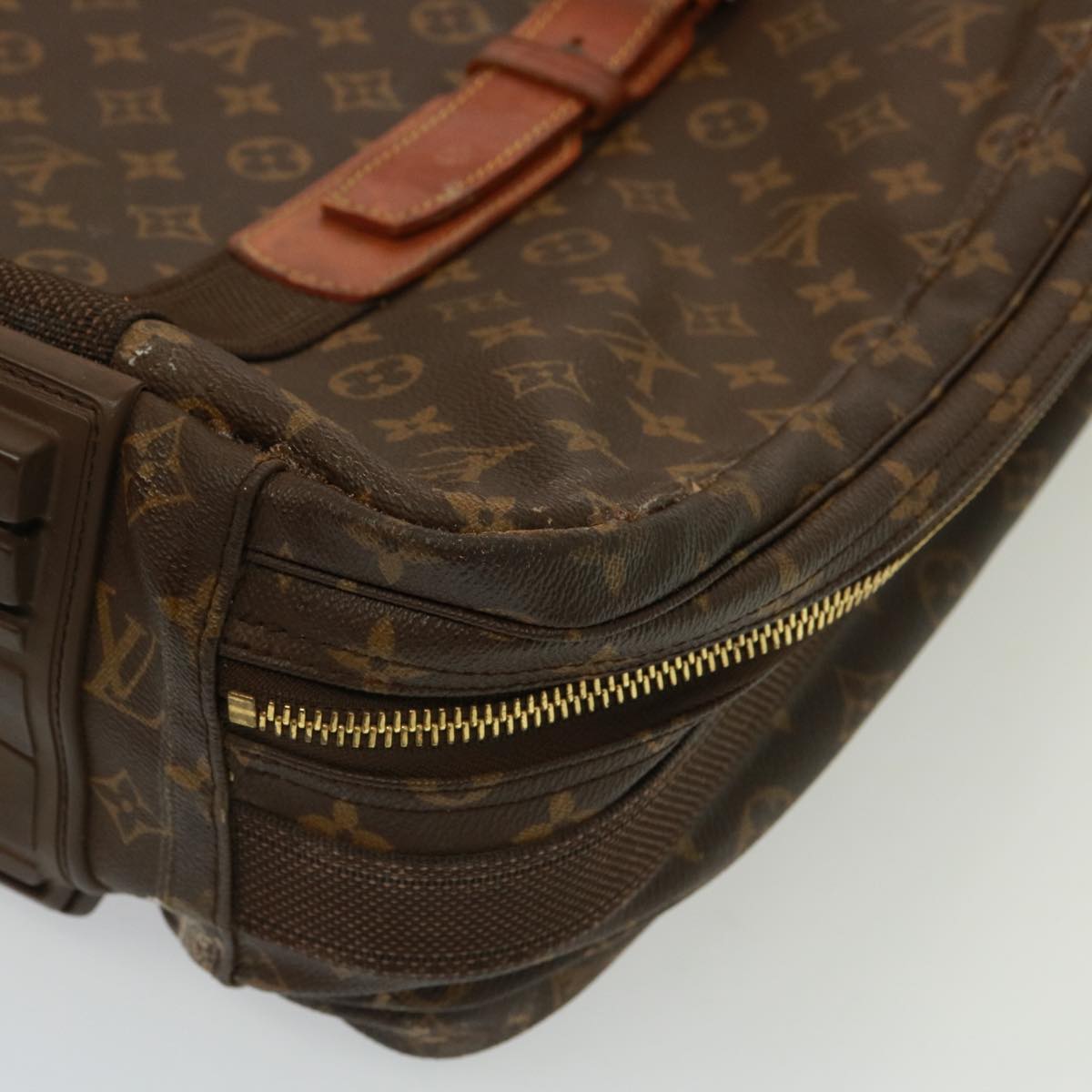LOUIS VUITTON Monogram Satellite 70 Boston Bag M23350 LV bs14505