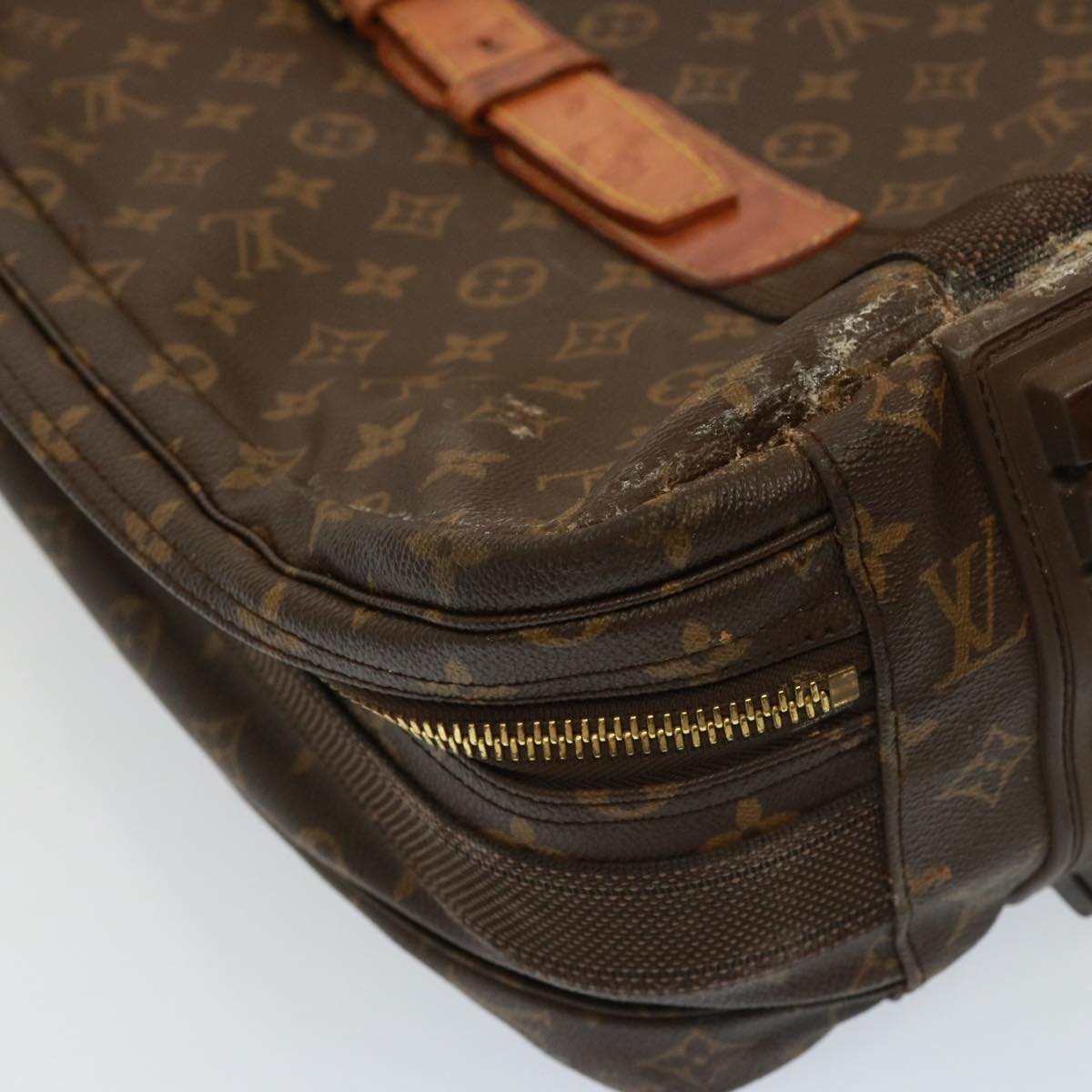 LOUIS VUITTON Monogram Satellite 70 Boston Bag M23350 LV bs14505