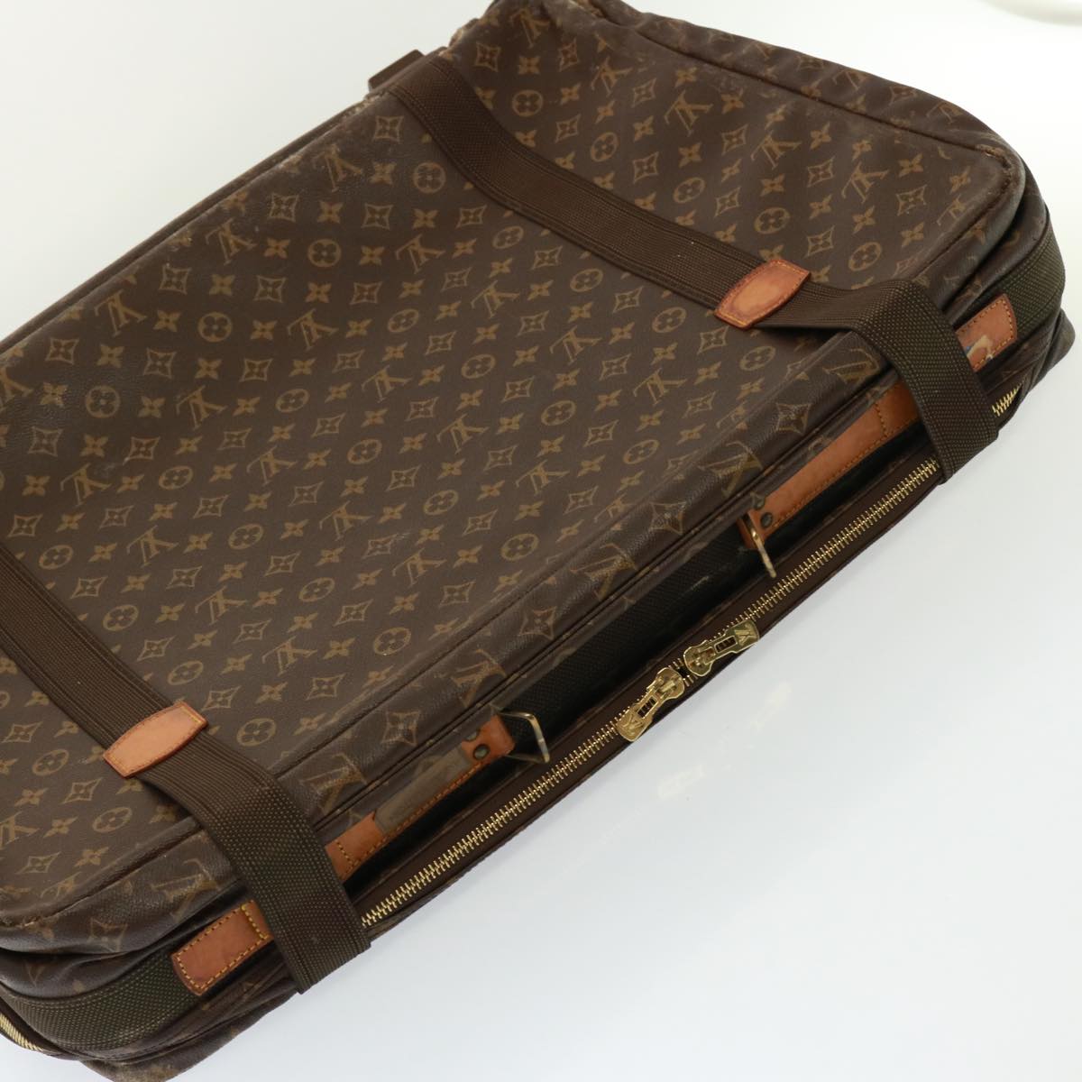 LOUIS VUITTON Monogram Satellite 70 Boston Bag M23350 LV bs14505
