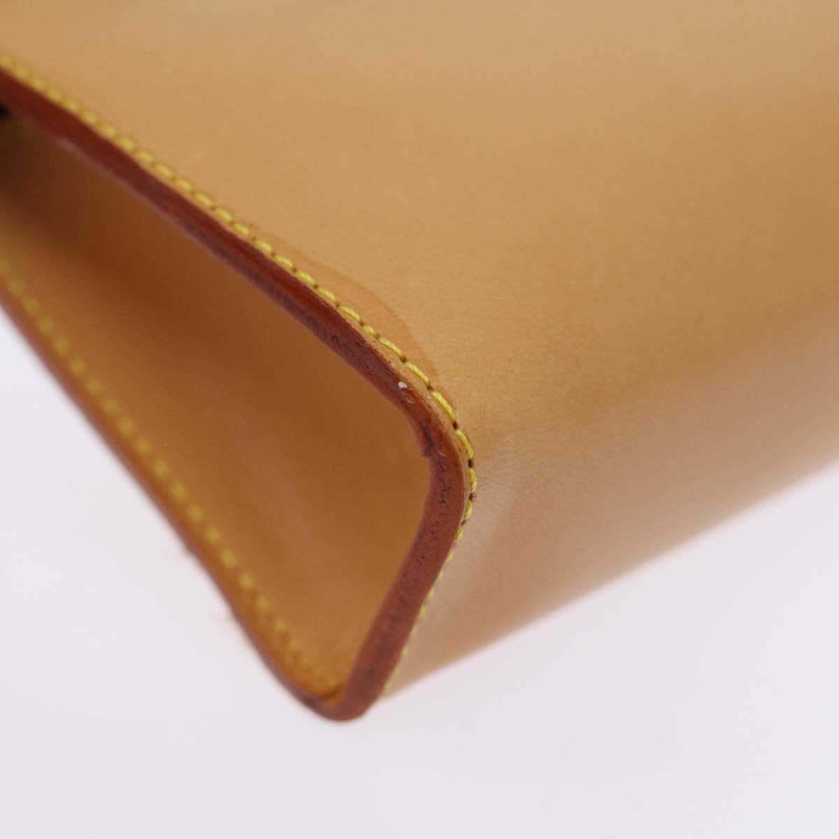 LOUIS VUITTON Nomad Accessory Pouch Leather Beige LV bs14530