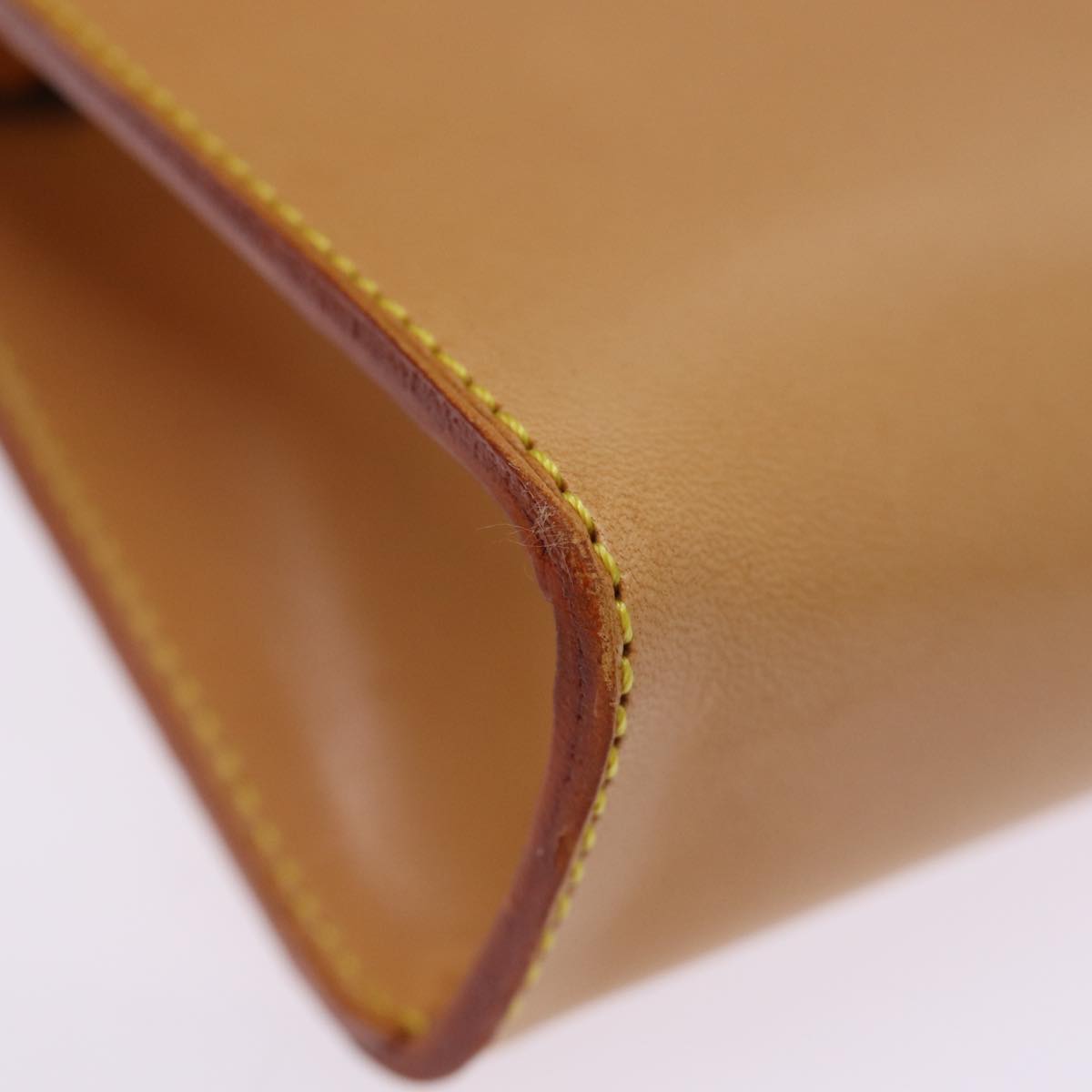 LOUIS VUITTON Nomad Accessory Pouch Leather Beige LV bs14530