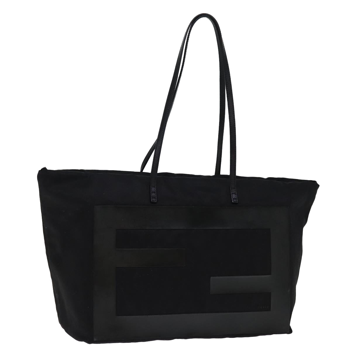 Luxury Fendi Tote Bag Canvas Blackbs14546