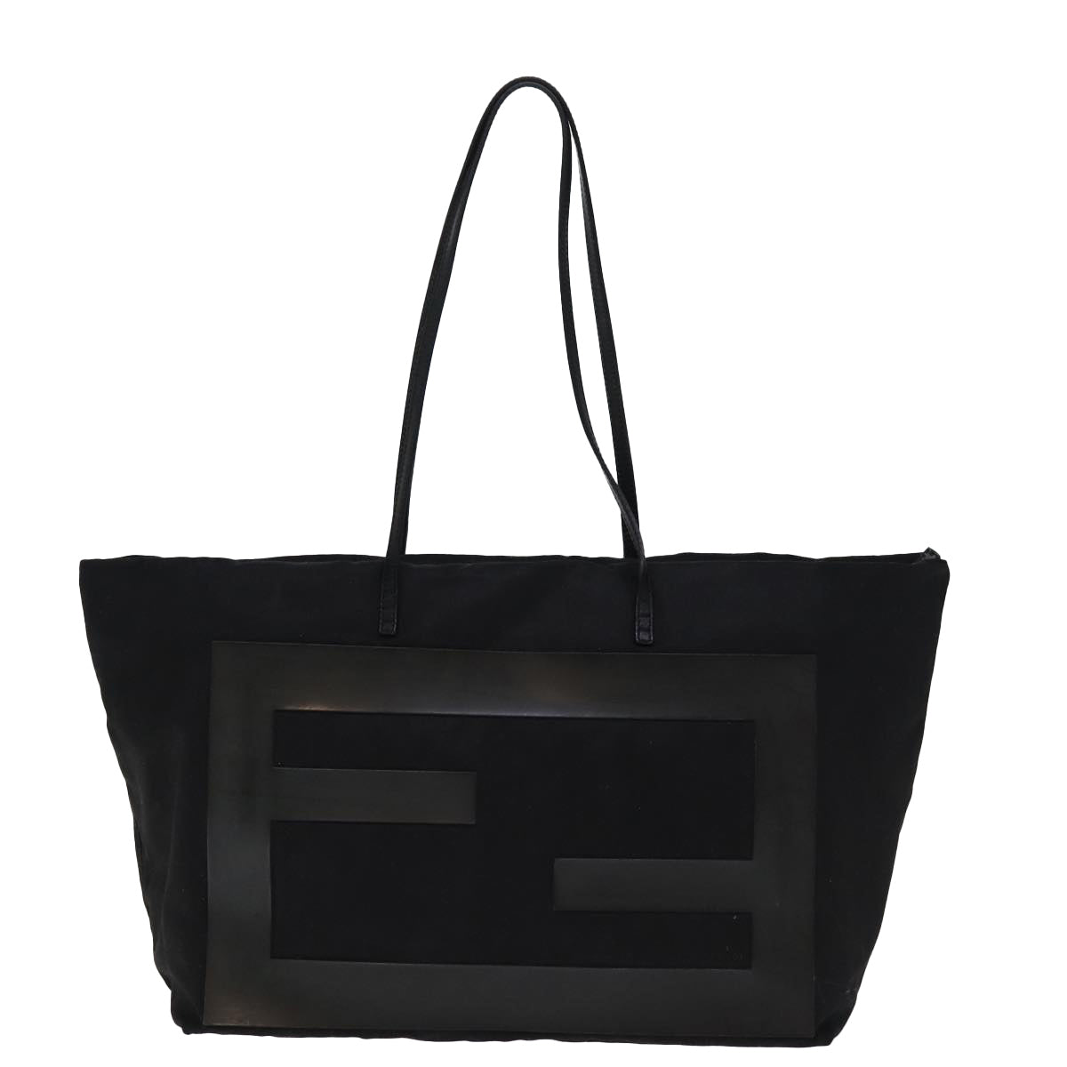Luxury Fendi Tote Bag Canvas Blackbs14546