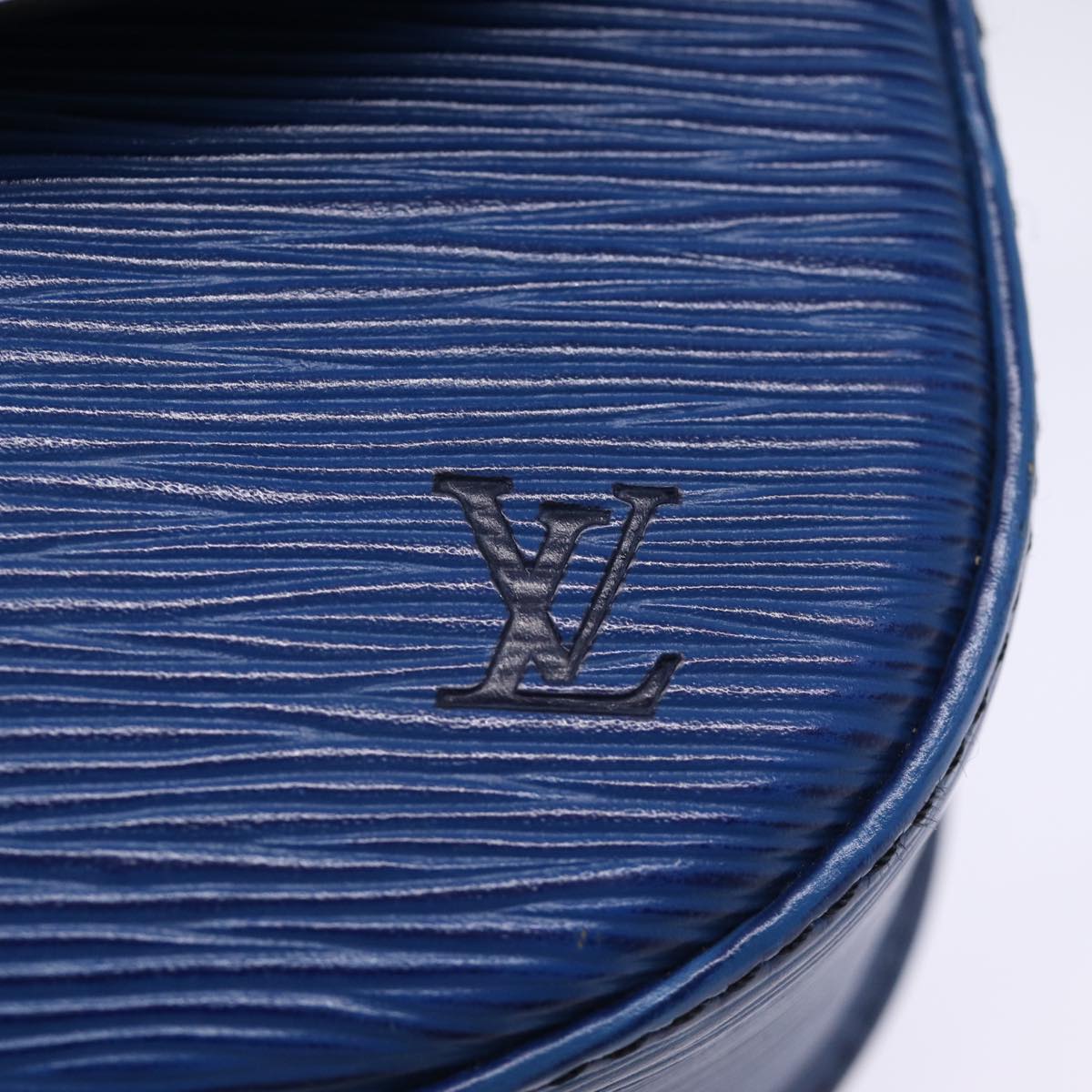 LOUIS VUITTON Epi Saint Cloud GM Shoulder Bag Toledo Blue M52195 LV bs14557