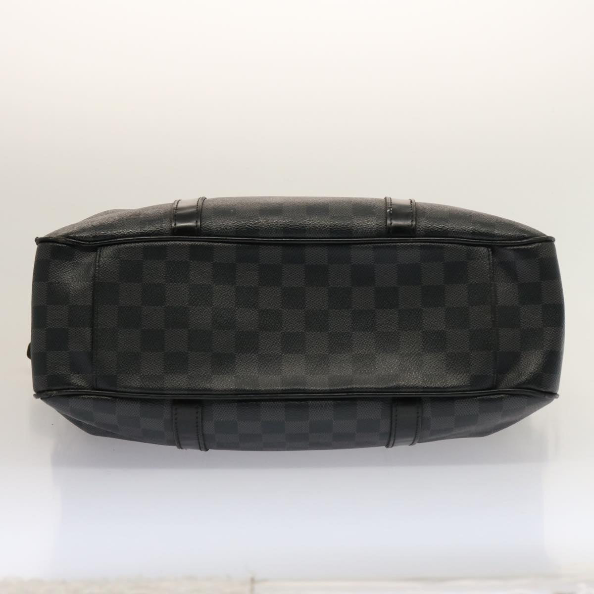 LOUIS VUITTON Damier Graphite Tadao 2way Hand Shoulder Bag N51192 bs14558