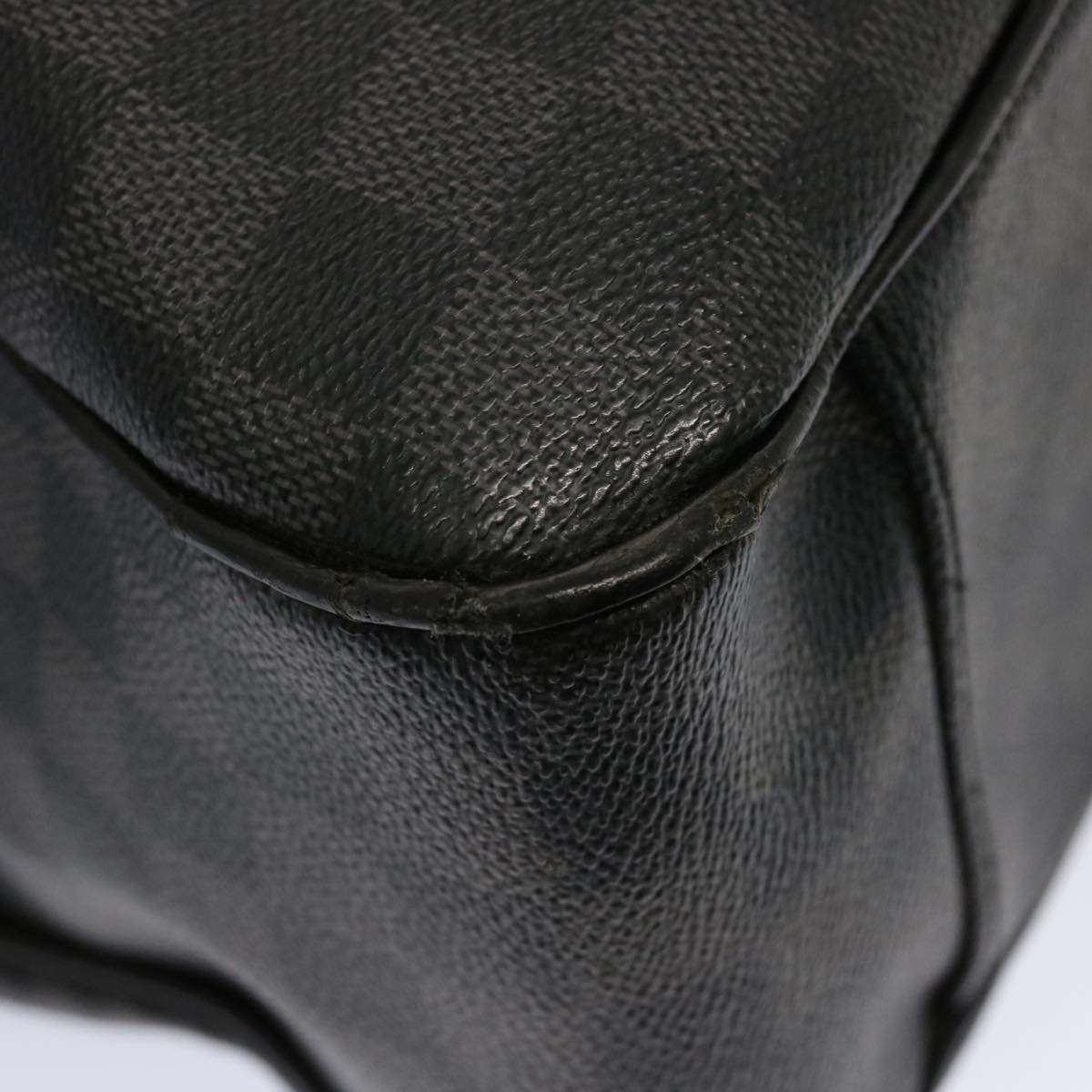 LOUIS VUITTON Damier Graphite Tadao 2way Hand Shoulder Bag N51192 bs14558