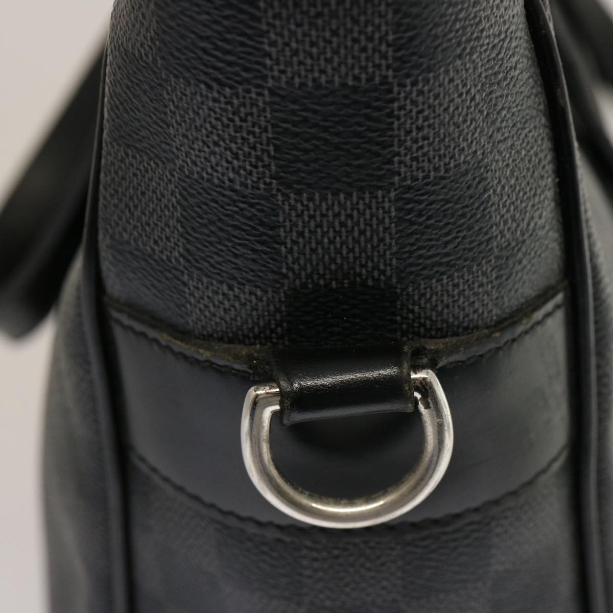 LOUIS VUITTON Damier Graphite Tadao 2way Hand Shoulder Bag N51192 bs14558