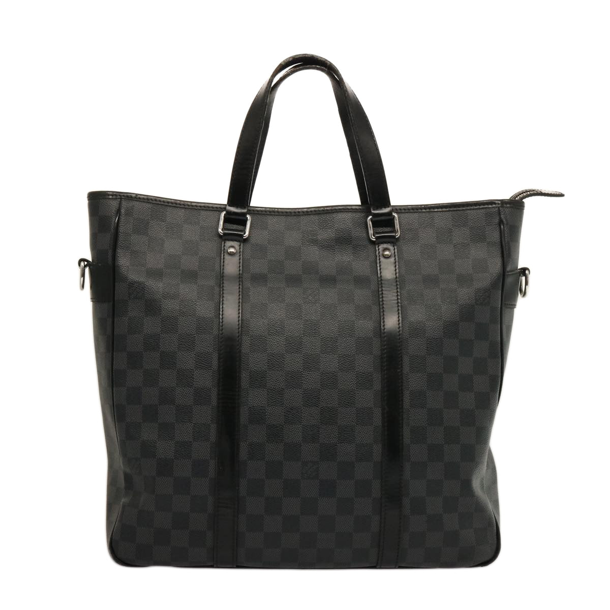LOUIS VUITTON Damier Graphite Tadao 2way Hand Shoulder Bag N51192 bs14558