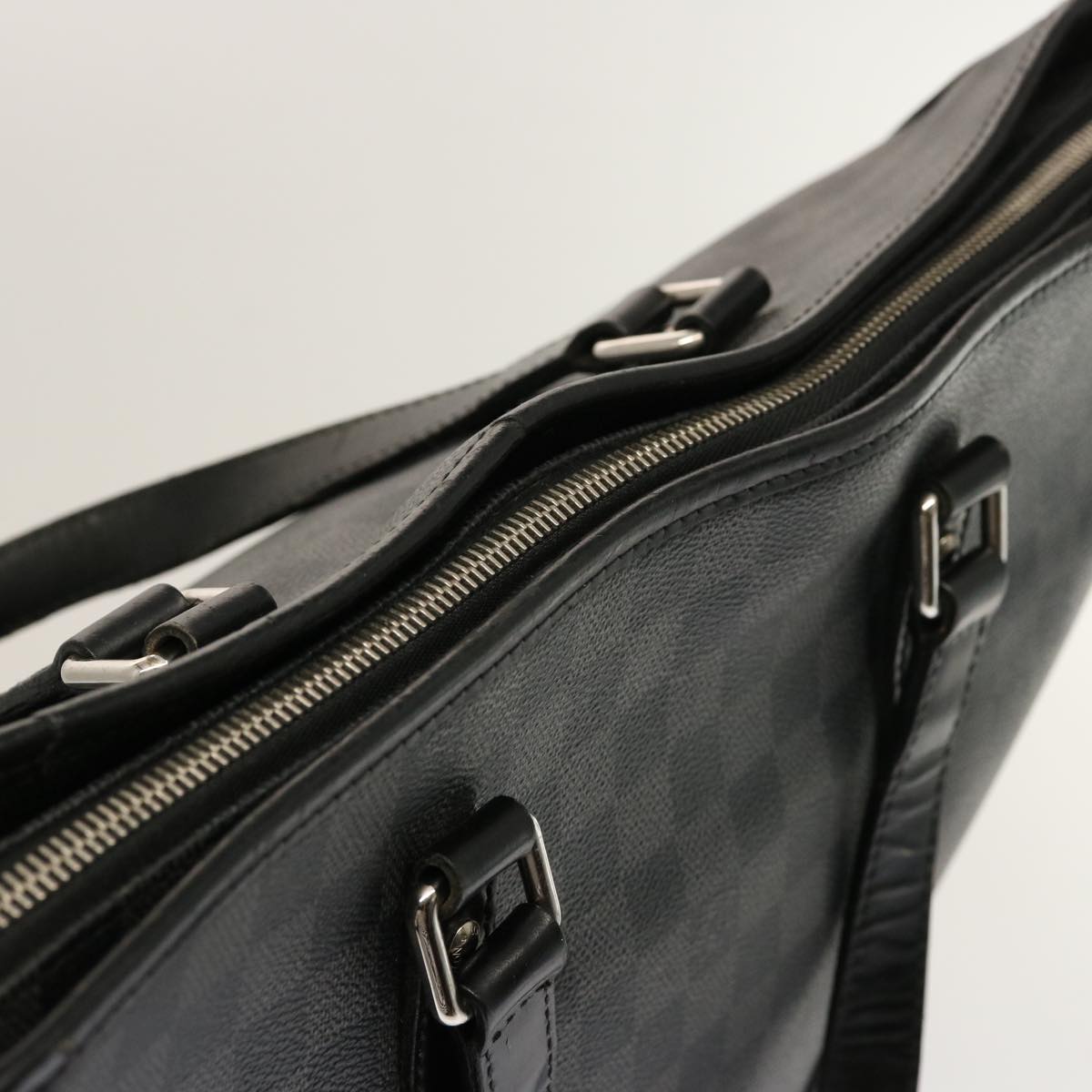 LOUIS VUITTON Damier Graphite Tadao 2way Hand Shoulder Bag N51192 bs14558