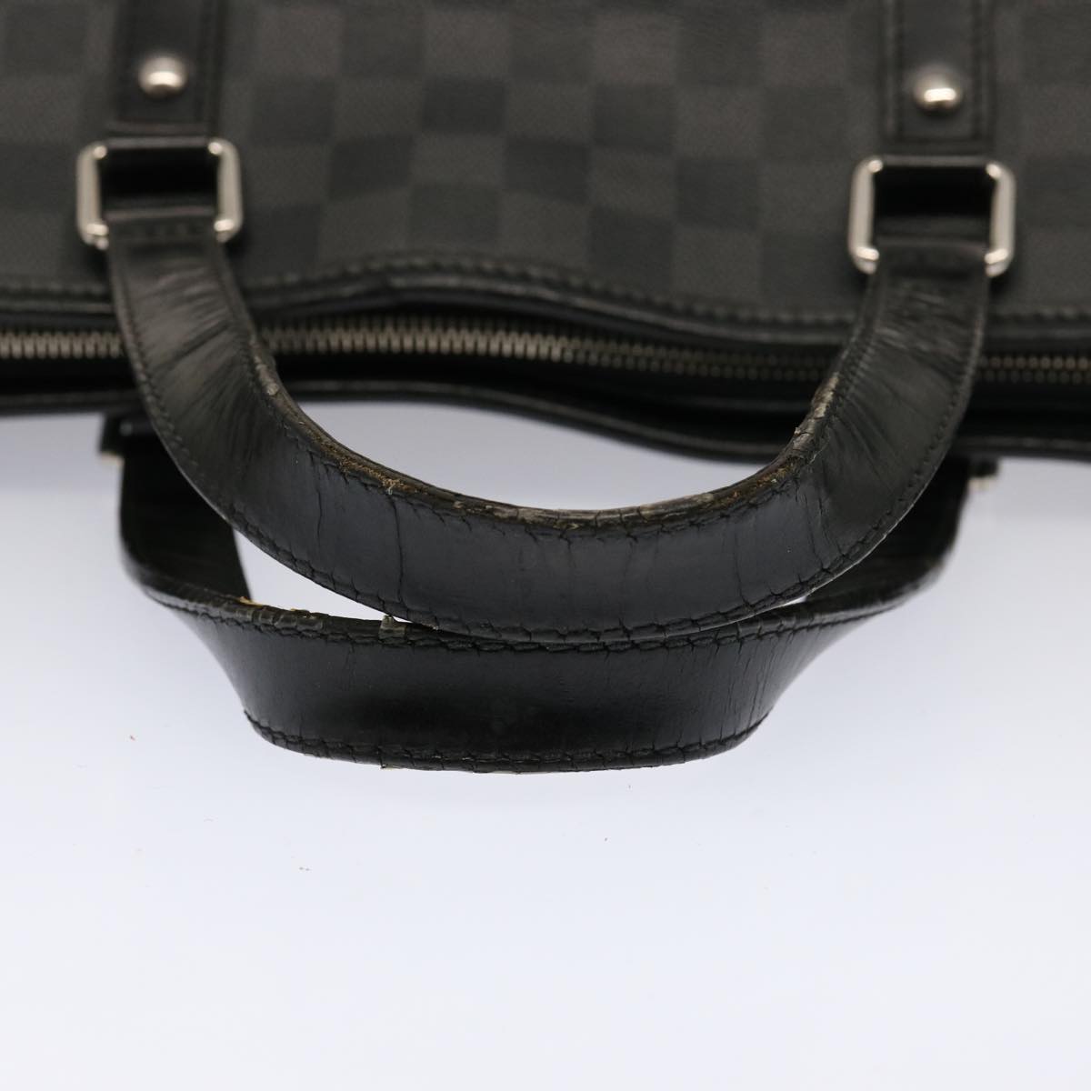 LOUIS VUITTON Damier Graphite Tadao 2way Hand Shoulder Bag N51192 bs14558