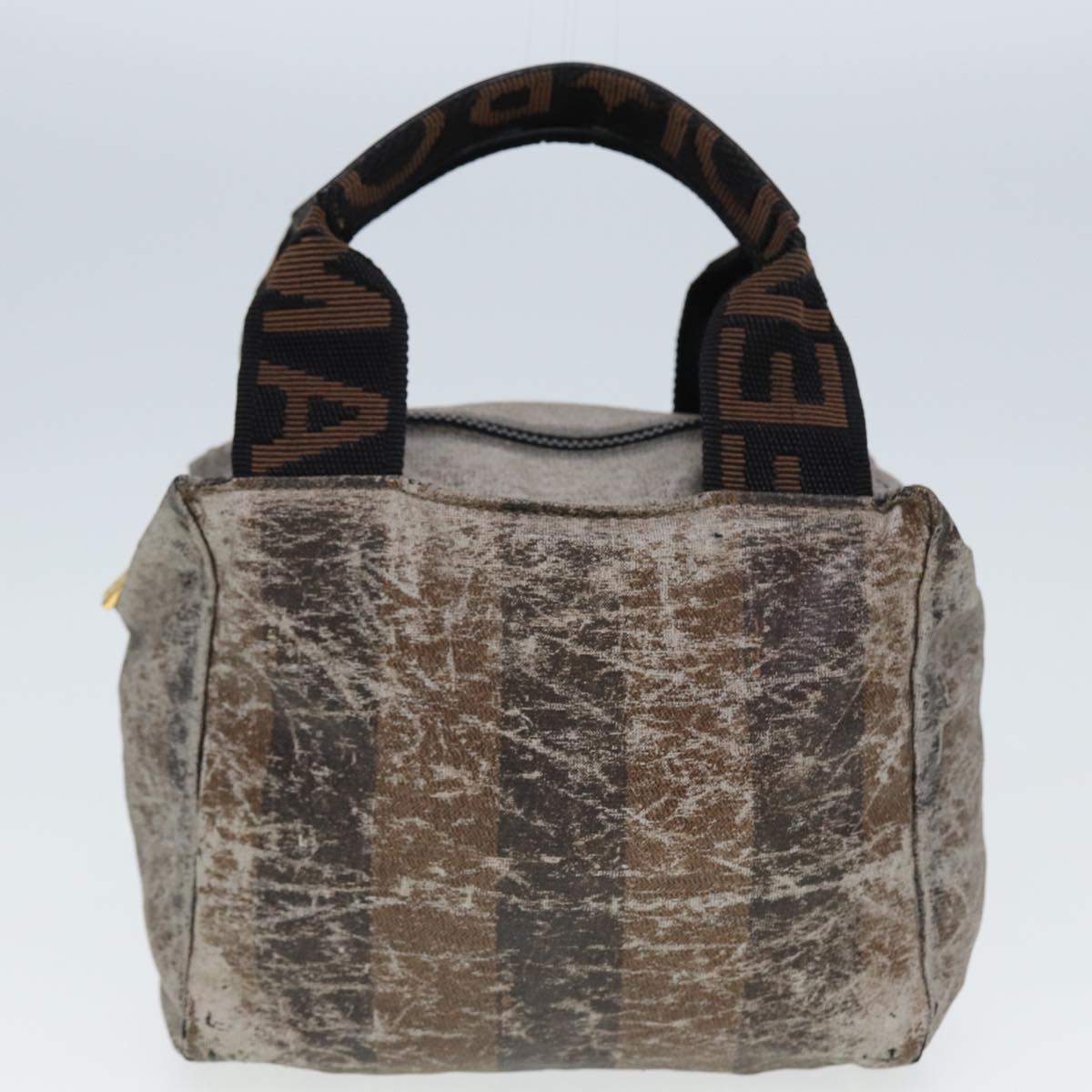 Luxury Fendi Pecan Canvas Hand Bag Canvas 3Set Black Brownbs14584