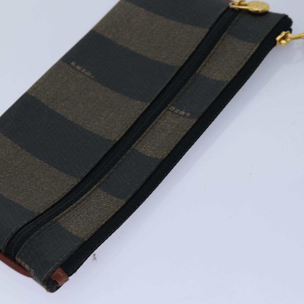 Luxury Fendi Zucca Canvas Pecan Canvas Key Case Wallet 4Set Black Brownbs14585