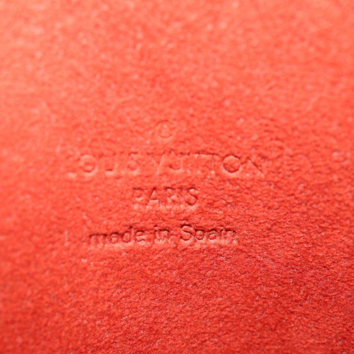 LOUIS VUITTON Mahina iPad Mini Soft Case iPad Case Orange LV bs14632
