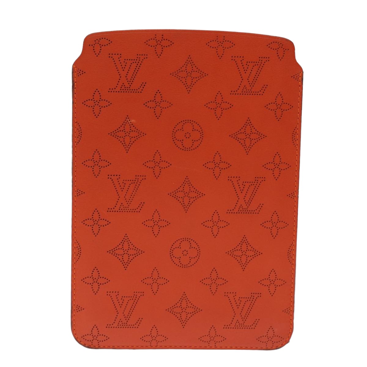 LOUIS VUITTON Mahina iPad Mini Soft Case iPad Case Orange LV bs14632