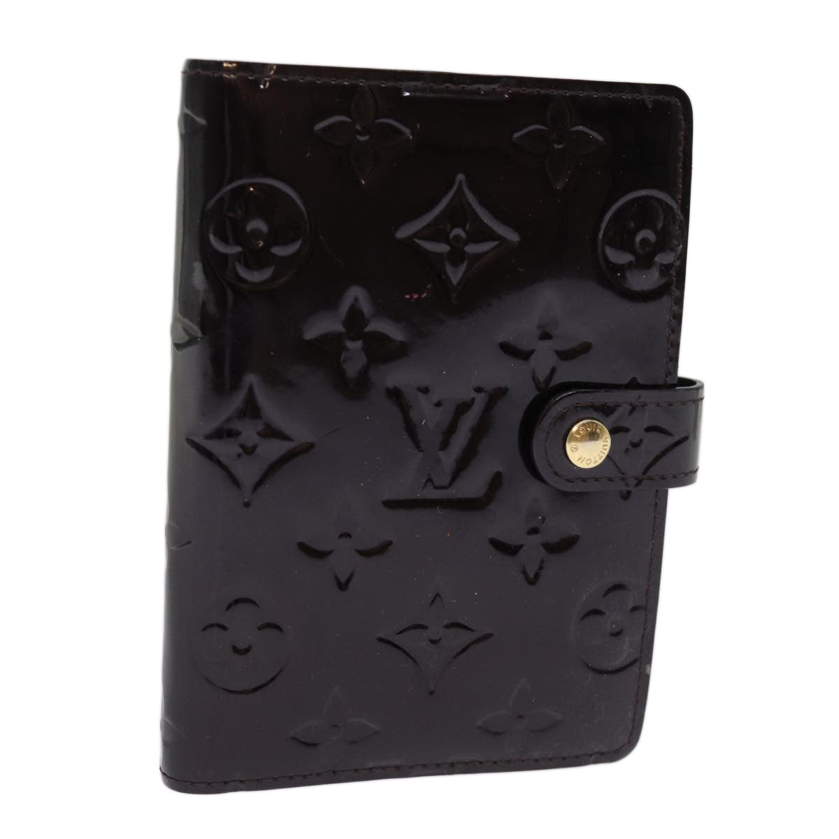 LOUIS VUITTON Vernis Agenda PM Day Planner Cover Amarante R21026 LV bs14635