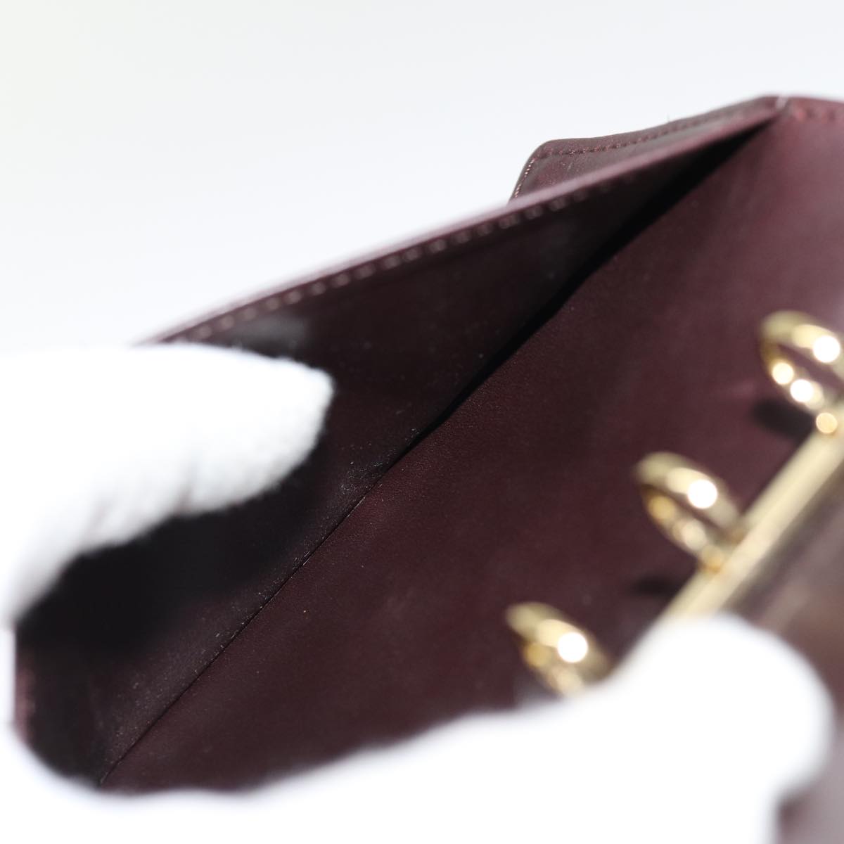 LOUIS VUITTON Vernis Agenda PM Day Planner Cover Amarante R21026 LV bs14635