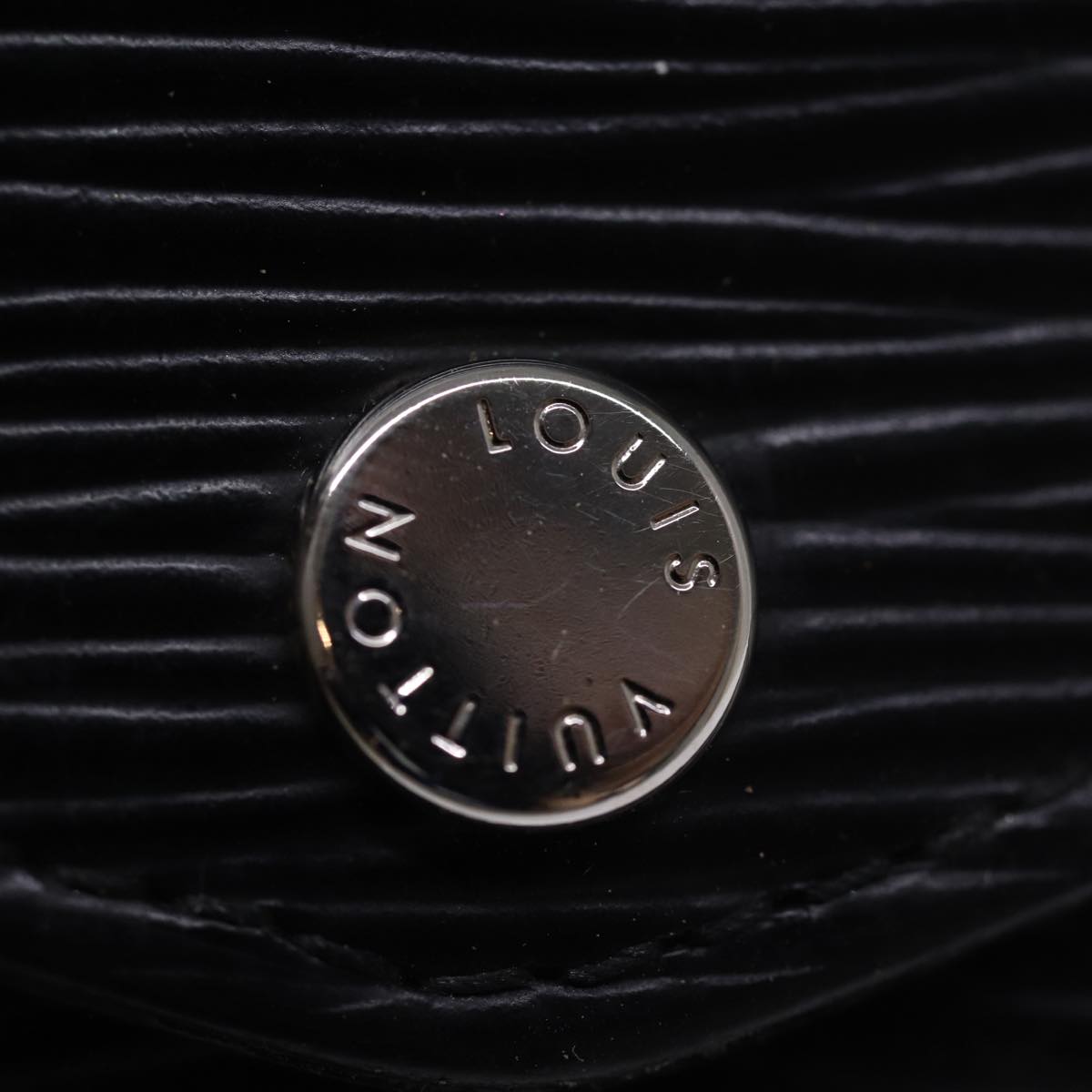 LOUIS VUITTON Epi Portefeuille Josephine Long Wallet Black LV bs14636