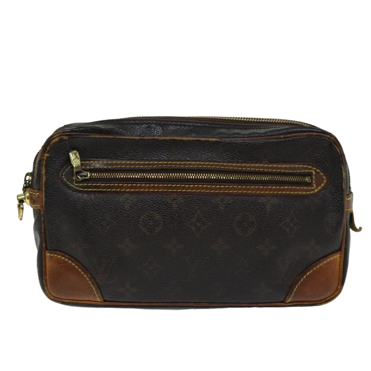 LOUIS VUITTON Monogram Marly Dragonne GM Clutch Bag M51825 LV bs14639