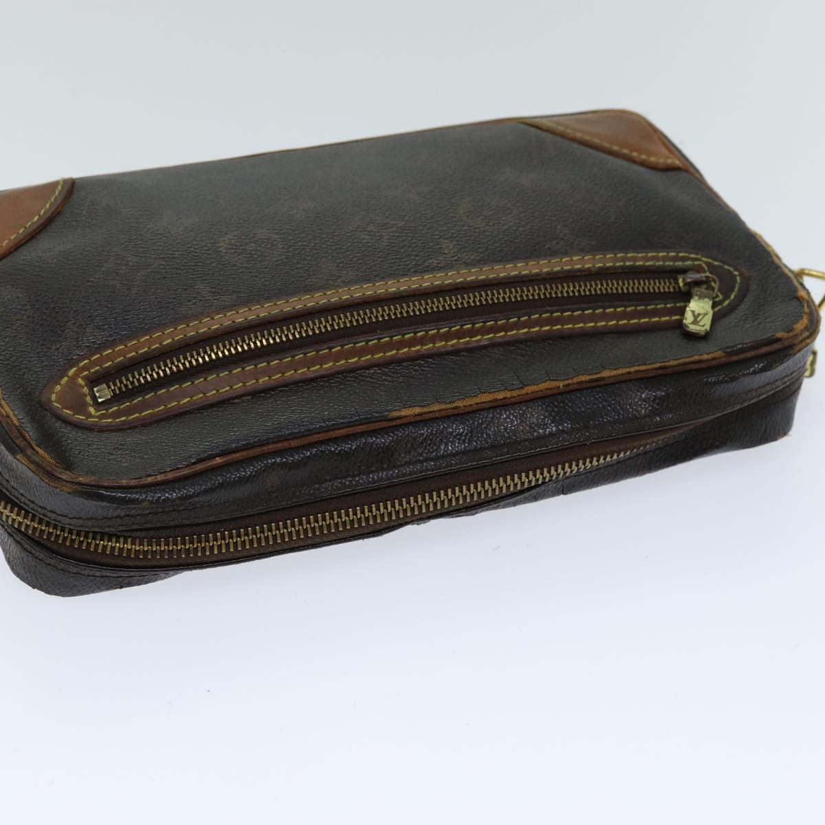 LOUIS VUITTON Monogram Marly Dragonne GM Clutch Bag M51825 LV bs14639