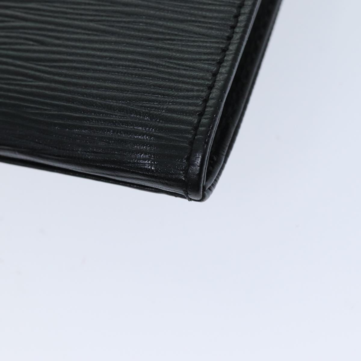 LOUIS VUITTON Epi Jena Clutch Bag Black M52722 LV bs14640