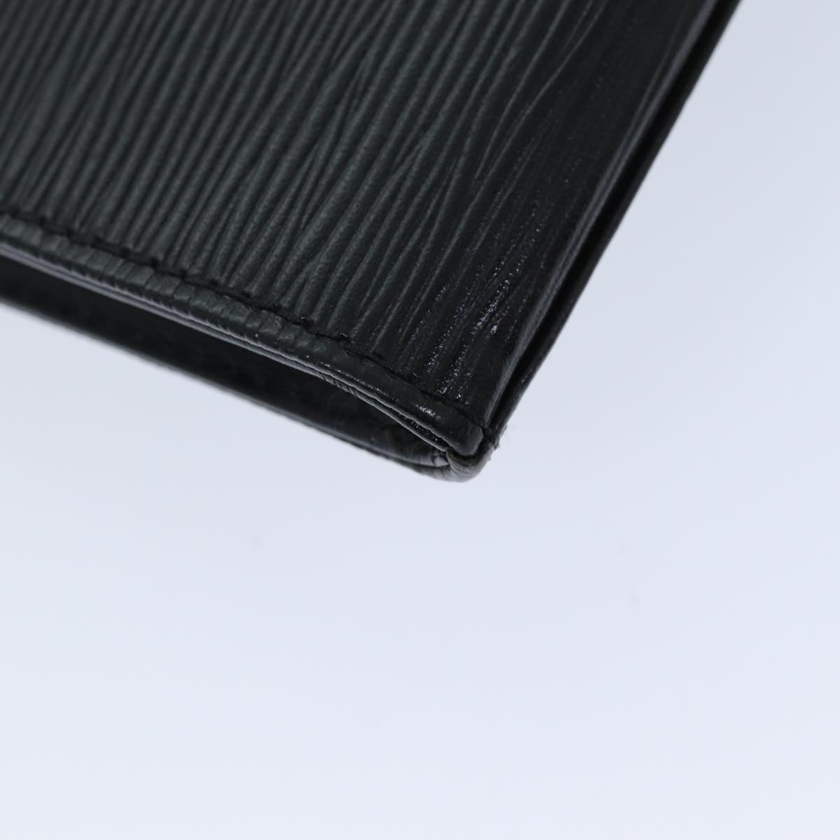 LOUIS VUITTON Epi Jena Clutch Bag Black M52722 LV bs14640