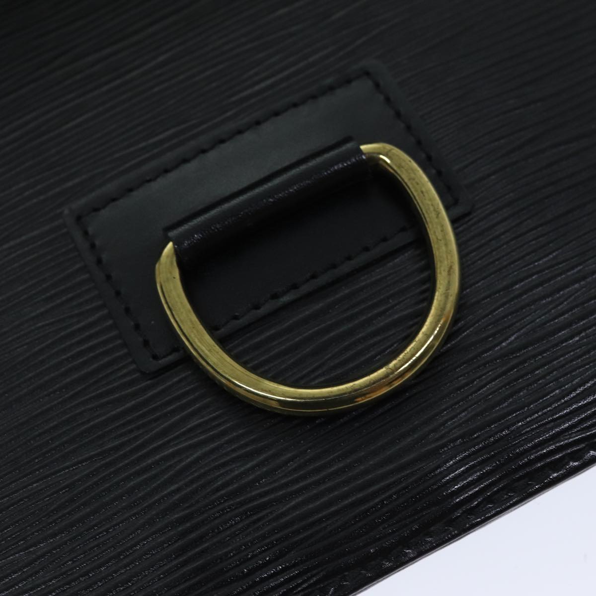 LOUIS VUITTON Epi Jena Clutch Bag Black M52722 LV bs14640
