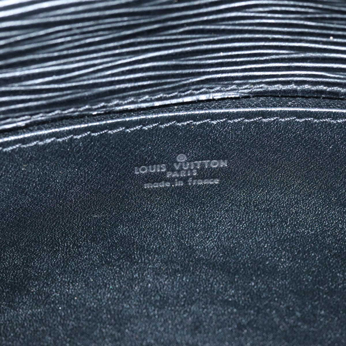 LOUIS VUITTON Epi Jena Clutch Bag Black M52722 LV bs14640