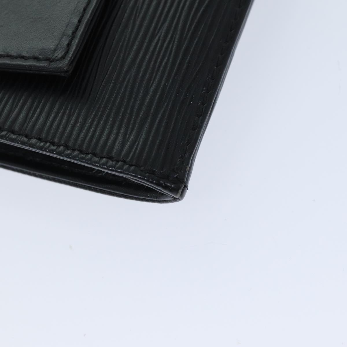 LOUIS VUITTON Epi Jena Clutch Bag Black M52722 LV bs14640