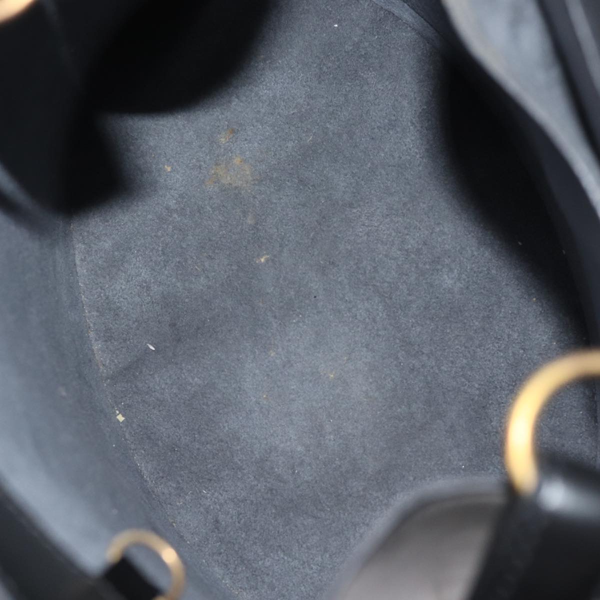 LOUIS VUITTON Epi Cluny Shoulder Bag Black M52252 LV bs14658