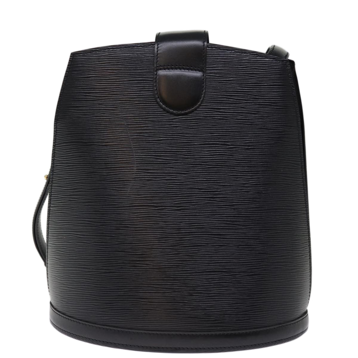 LOUIS VUITTON Epi Cluny Shoulder Bag Black M52252 LV bs14658