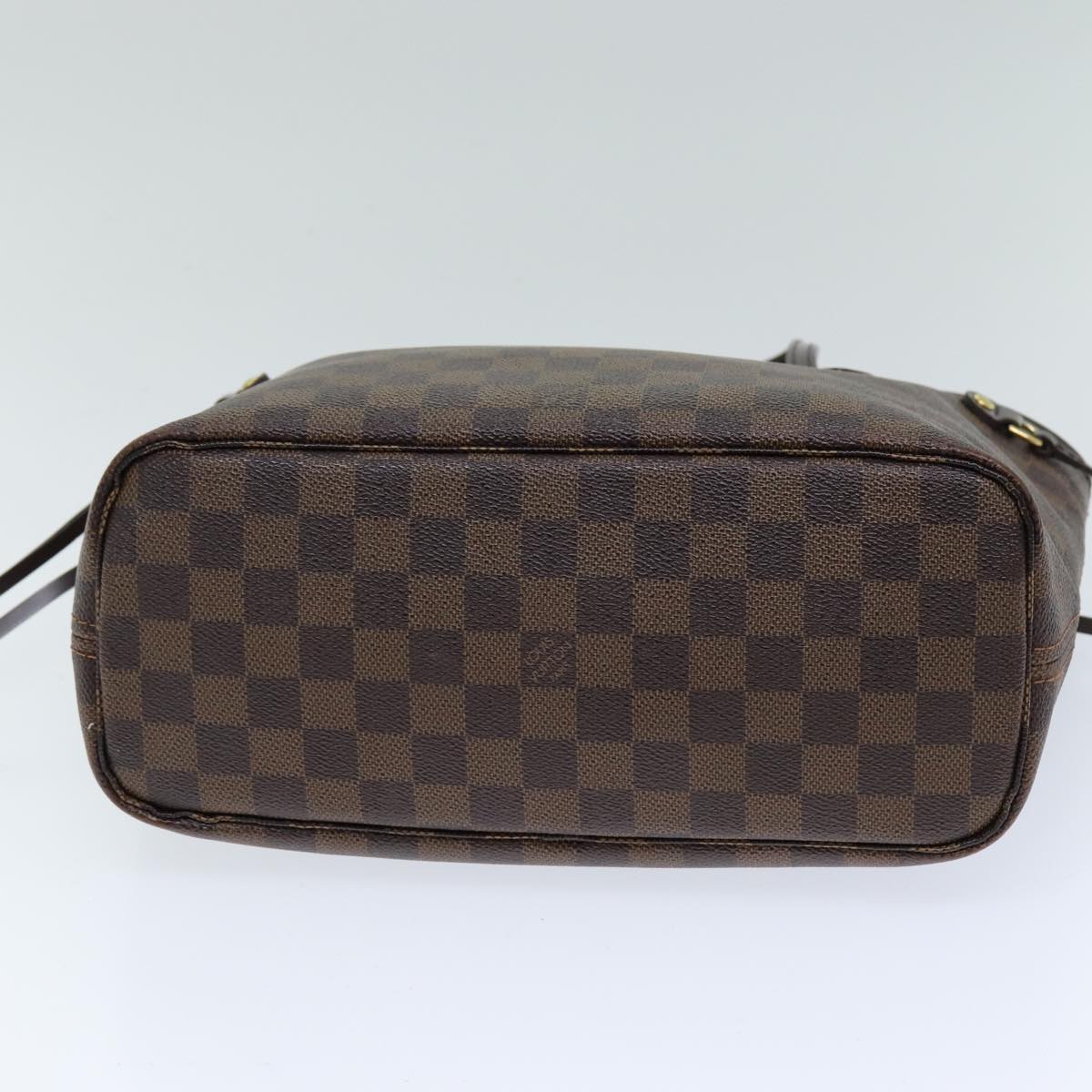 LOUIS VUITTON Damier Ebene Neverfull PM Tote Bag N51109 LV bs14661